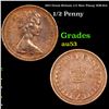 1971 Great Britain 1/2 New Penny KM-914 Grades Select AU