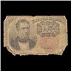 Image 2 : 1875 US Fractional Currency 10c Fifth Issue Fr-1266 Short Key Grades vg details