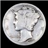 Image 2 : 1927-p Mercury Dime 10c Grades vg+