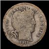 Image 2 : 1911-d Barber Dime 10c Grades g+