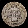 Image 3 : 1911-d Barber Dime 10c Grades g+
