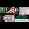 Image 1 : 2003A $2 Federal Reserve Note, Uncirculated 2008 BEP Folio Issue (Chicago, IL) Grades Gem CU