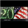 Image 2 : 2003A $2 Federal Reserve Note, Uncirculated 2008 BEP Folio Issue (Chicago, IL) Grades Gem CU