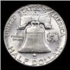 Image 3 : 1949-s Franklin Half Dollar 50c Grades Choice Unc FBL