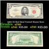 1963 $5 Red Seal United States Note Grades xf