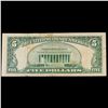 Image 3 : 1953B $5 Red Seal Fancy Serial United States Note Grades vf+