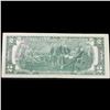 Image 3 : 1976 $2 Federal Reserve Note 1st Day of Issue, with Stamp (Philadelphia, PA) Grades Choice AU/BU Sli