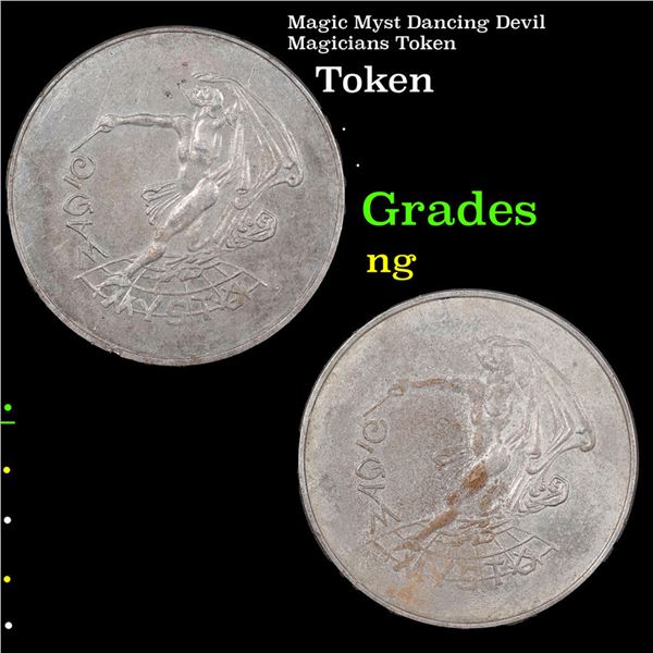 Magic Myst Dancing Devil Magicians Token Grades