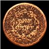 Image 3 : 1837 Head of 1838 Coronet Head Large Cent 1c Grades vg details