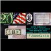 Image 1 : 2003A $2 Federal Reserve Note, Uncirculated 2008 BEP Folio Issue (Atlanta, GA) Grades Gem CU