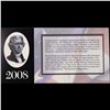 Image 3 : 2003A $2 Federal Reserve Note, Uncirculated 2008 BEP Folio Issue (Atlanta, GA) Grades Gem CU
