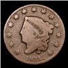 Image 2 : 1831 Large Letters Coronet Head Large Cent 1c Grades vg+