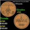 1866 Finland 5 Penniä KM-4 Grades xf