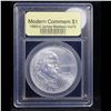 Image 2 : 1993-d Bill of Rights Modern Commem Dollar $1 Graded ms70, Perfection BY USCG