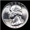 Image 2 : 1947-p Washington Quarter 25c Grades Select Unc