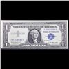 Image 2 : **Star Note** 1957B $1 Blue Seal Silver Certificate Grades Choice CU