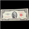 Image 2 : 1953C $2 Red Seal United States Note Grades Choice AU/BU Slider