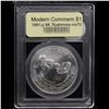 Image 2 : 1991-p Mount Rushmore Modern Commem Dollar $1 Graded ms70, Perfection By USCG