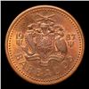 Image 3 : 1987 Barbados 1 Cent 1c KM-10 Grades Choice Unc RB