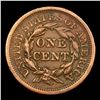 Image 3 : 1857 Lg Date Braided Hair Large Cent 1c Graded ms62 bn By SEGS
