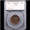 Image 4 : 1857 Lg Date Braided Hair Large Cent 1c Graded ms62 bn By SEGS