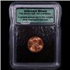 Image 2 : 2000-d Lincoln Cent ICG Sample Holder 1c Graded NG By ICG