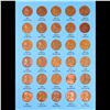 Image 4 : Complete Lincoln 1c Whitman folder #2, 1941-1976, 90 coins.