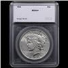 Image 4 : 1934-p Peace Dollar $1 Graded ms64+ By SEGS