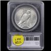 Image 5 : 1934-p Peace Dollar $1 Graded ms64+ By SEGS