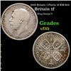 Image 1 : 1929 Britain 1 Florin 1f KM-834 Grades vf++
