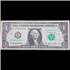 Image 2 : Group of 5 **Star Note** $1 Federal Reserve Notes, Series 1963 to 2009, VF to AU Grade Grades Select