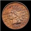 Image 2 : 1909 Indian Cent 1c Grades Gem+ Unc RB