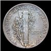 Image 3 : 1941-p Mercury Dime 10c Grades AU, Almost Unc