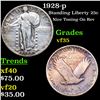 Image 1 : 1928-p Standing Liberty Quarter 25c Grades vf++