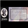 Image 3 : 2003A $2 Federal Reserve Note, Uncirculated 2008 BEP Folio Issue (Atlanta, GA) Grades Gem CU