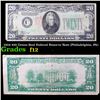 Image 1 : 1934 $20 Green Seal Federal Reserve Note (Philadelphia, PA) Grades f, fine