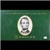Image 2 : 1999 $5 Federal Reserve Note, Low Numbered Uncirculated 2000 BEP Folio Issue Grades Gem CU