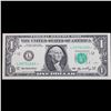 Image 2 : Group of 5 **Star Note** $1 Federal Reserve Notes, Series 1963 to 2009, AU to CU Grade Grades Choice