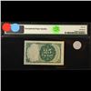 Image 3 : 1874 25c Fractional Currency, 5th Issue, Short Thick Key FR-1309  Graded cu66 By PMG