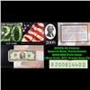 2003A $2 Federal Reserve Note, Uncirculated 2008 BEP Folio Issue (New York, NY) Grades Gem CU