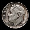 Image 2 : 1960-p Roosevelt Dime Mint Error 10c Grades Choice AU