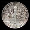 Image 3 : 1960-p Roosevelt Dime Mint Error 10c Grades Choice AU