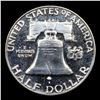 Image 3 : Proof 1956 Type 1 Franklin Half Dollar 50c Grades Choice Proof