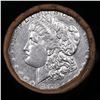 Image 2 : ***Auction Highlight***  AU/BU Slider Brinks Shotgun Morgan $1 Roll 1878 & P Ends Virtually UNC (fc)