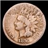 Image 2 : 1876 Indian Cent 1c Grades vg, very good