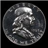 Image 2 : Proof 1963 Franklin Half Dollar 50c Grades GEM+ Proof Cameo