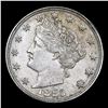 Image 2 : 1883 N/C Liberty Nickel 5c Grades Select Unc