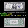 Image 1 : **Star Note** 1957 $1 Blue Seal Silver Certificate Grades Select CU