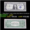 Image 1 : **Star Note** 1957 $1 Blue Seal Silver Certificate Grades Select CU