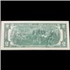 Image 3 : **Star Note** 1976 $2 Green Seal Federal Reserve Note (Philadelphia, PA) Grades Gem CU